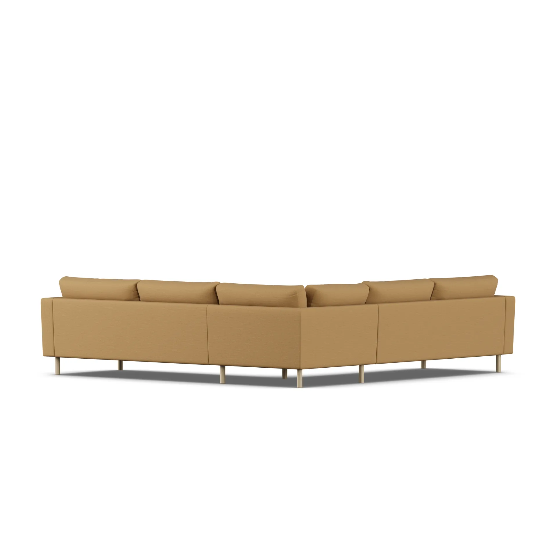 Bredhult sofa, Same Ochre 6676-hvidolieret eg, hjørnesofa F 1898