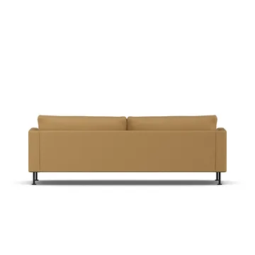 Bredhult sofa - Same Ochre 6676-sort stål, 3-pers. - 1898