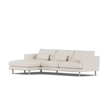 Bredhult sofa - Same Off White 6671-hvidolieret eg, 2,5-pers. C2 - 1898