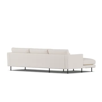 Bredhult sofa - Same Off White 6671-sort stål, 2,5-pers. C2 - 1898