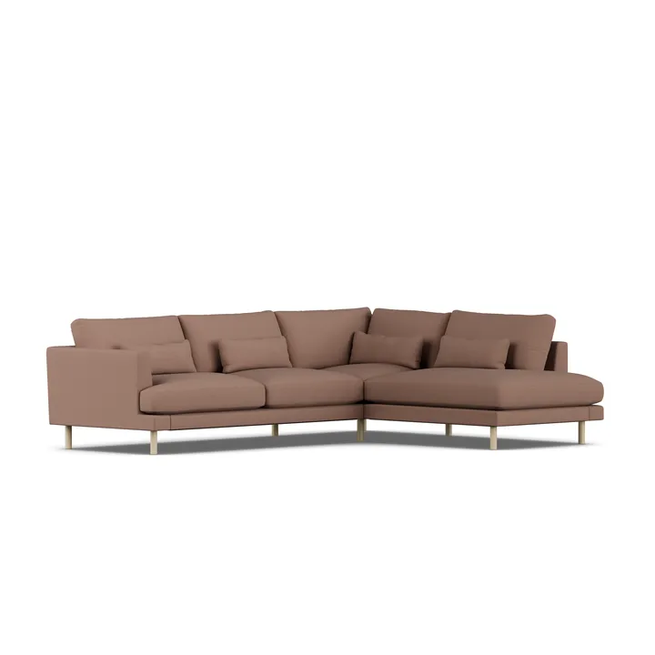 Bredhult sofa - Same Rust 6675-hvidolieret eg, 3-pers. A1 - 1898