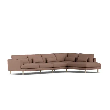 Bredhult sofa - Same Rust 6675-hvidolieret eg, 4-pers. B1 - 1898