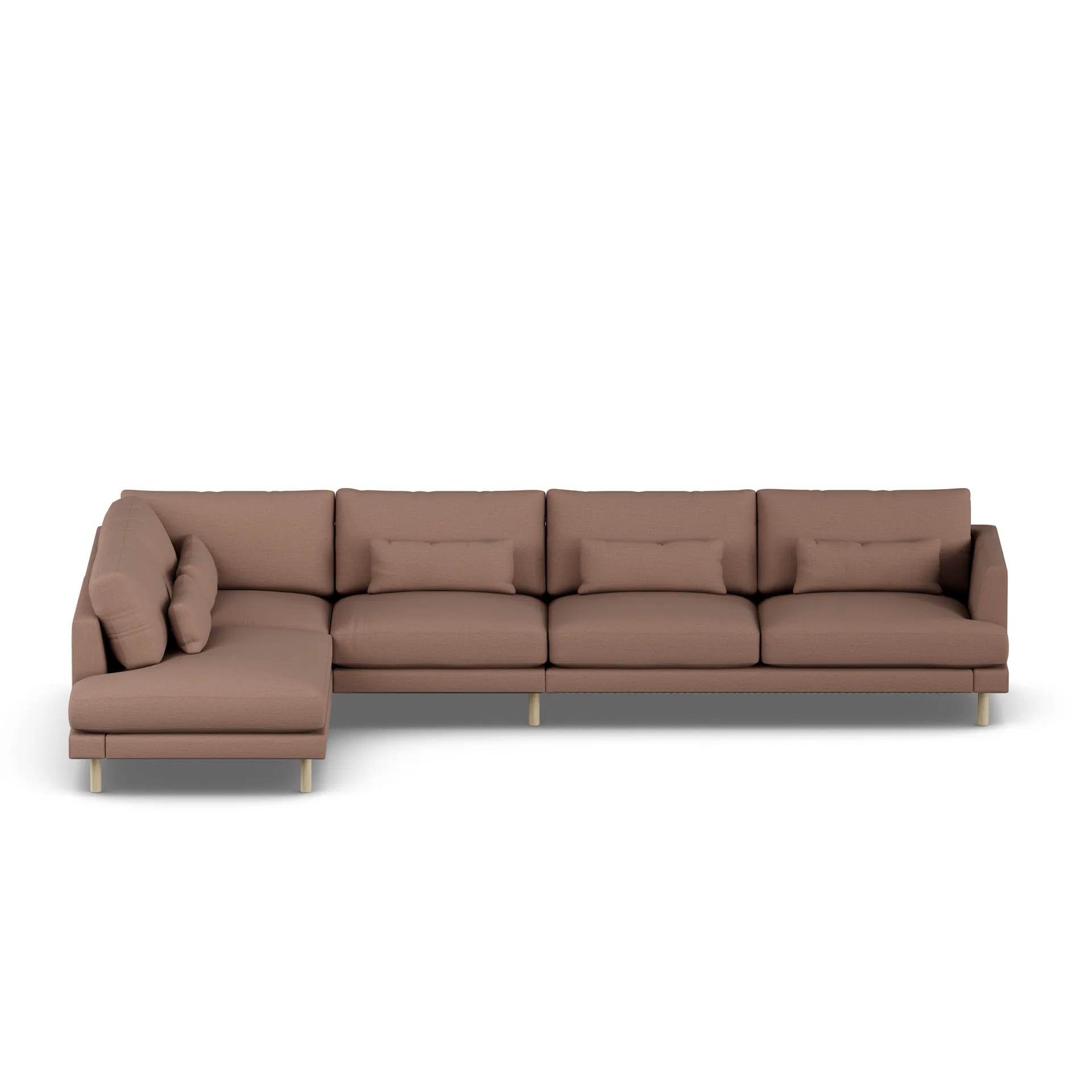 Bredhult sofa, Same Rust 6675-hvidolieret eg, 4-pers. B2 1898
