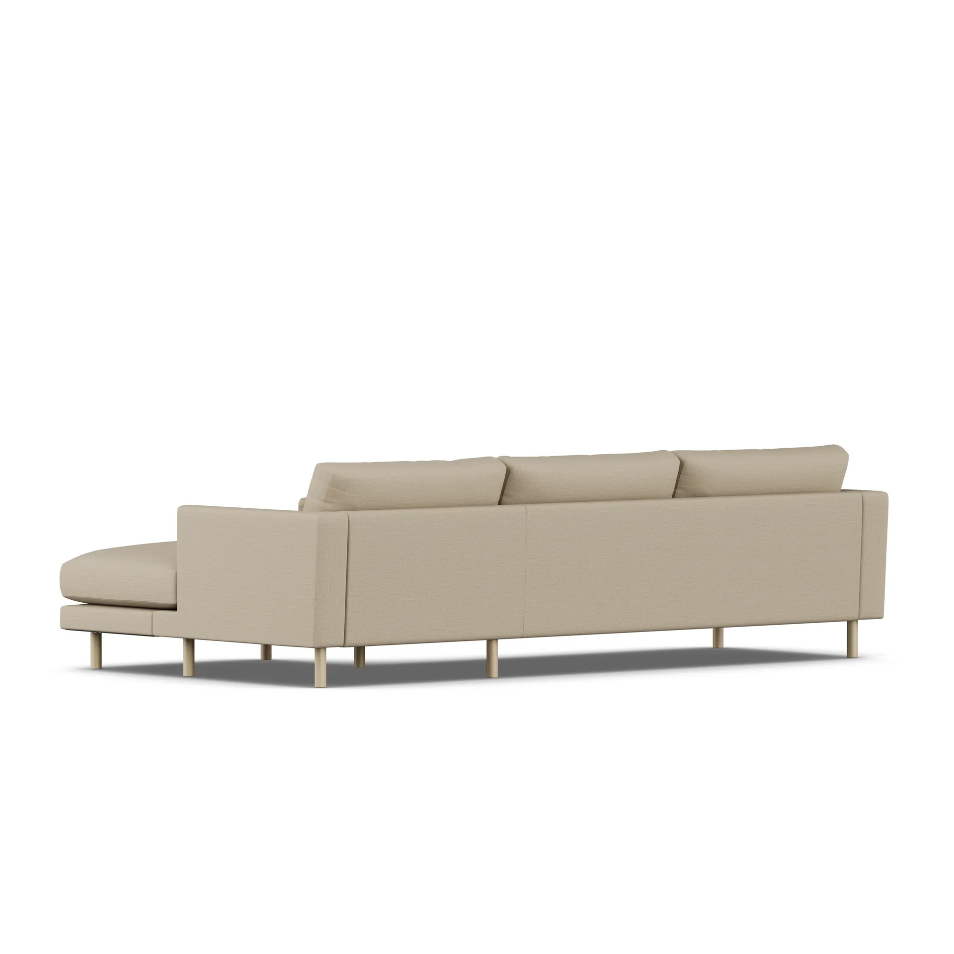 Bredhult sofa, Same Sand 6672-hvidolieret eg, 2,5-pers. C1 1898