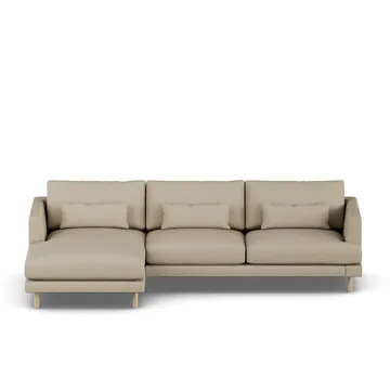 Bredhult sofa - Same Sand 6672-hvidolieret eg, 2,5-pers. C2 - 1898