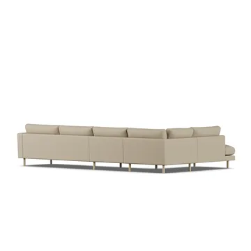 Bredhult sofa - Same Sand 6672-hvidolieret eg, 4-pers. B2 - 1898