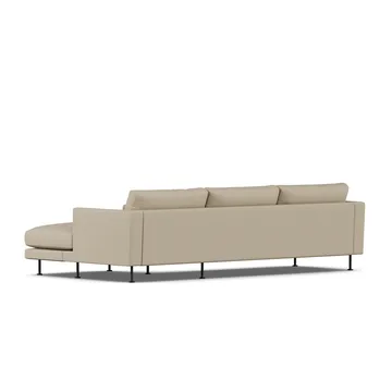 Bredhult sofa - Same Sand 6672-sort stål, 2,5-pers. C1 - 1898