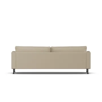 Bredhult sofa - Same Sand 6672-sort stål, 3-pers. - 1898