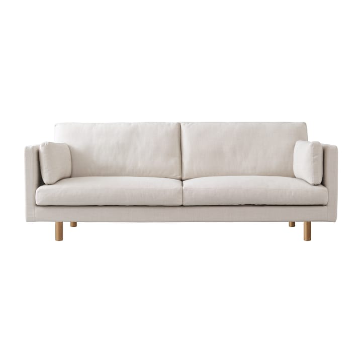 Haga 3-personers sofa egetræsben/stof - Sonnet Beige 07 - 1898
