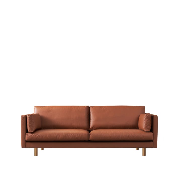 Haga 3-personers sofa - Sevilla Cognac 4003, lys eg - 1898