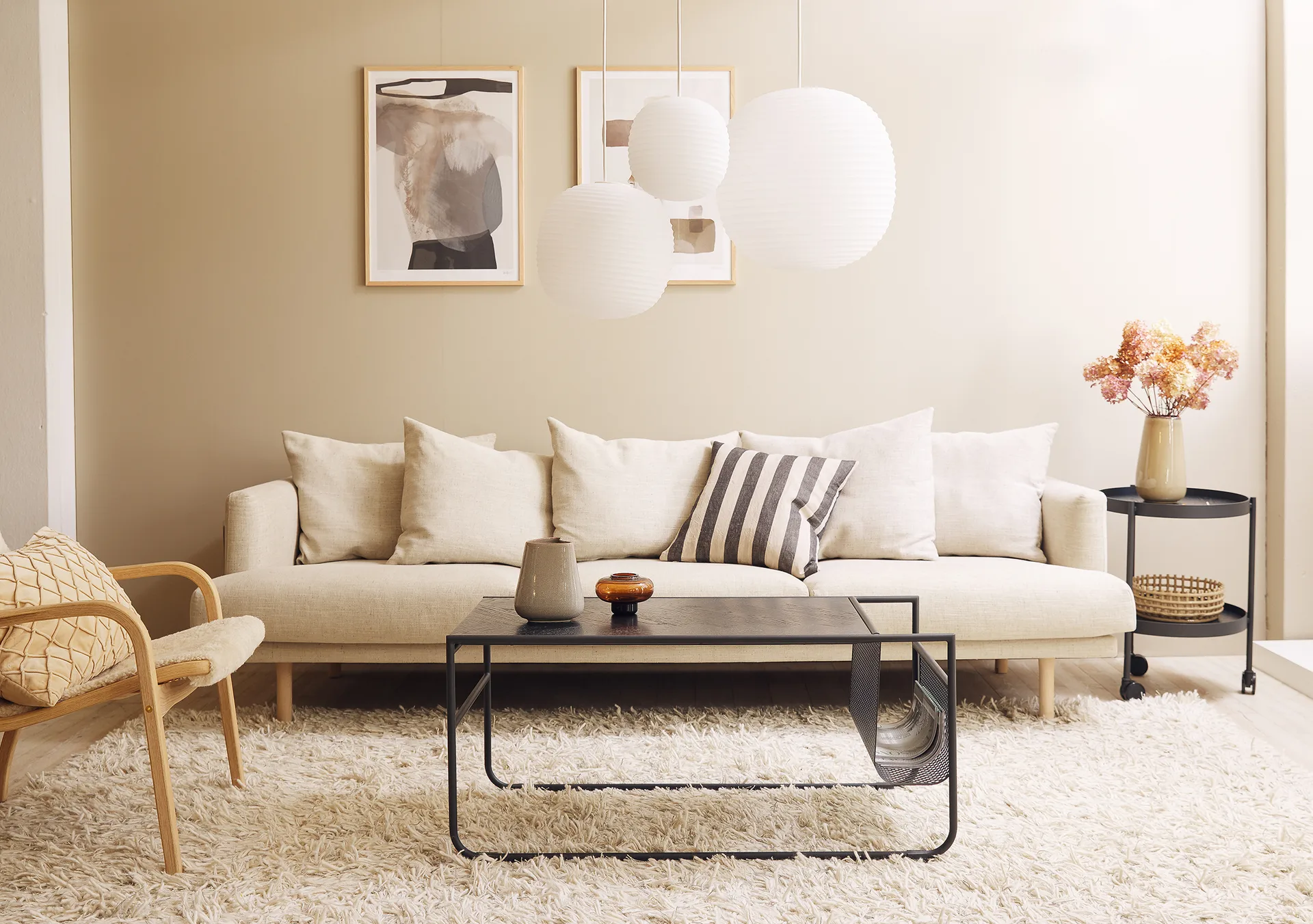 Hissö sofabord, Sort 1898