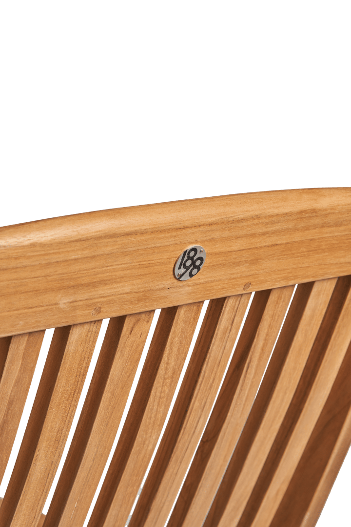 Långö have stol, Teak 1898