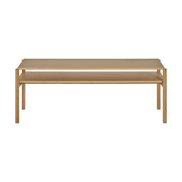 Lid sofabord - Hvidpigmenteret eg, 125x50 cm - 1898