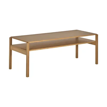 Lid sofabord - Hvidpigmenteret eg, 125x50 cm - 1898