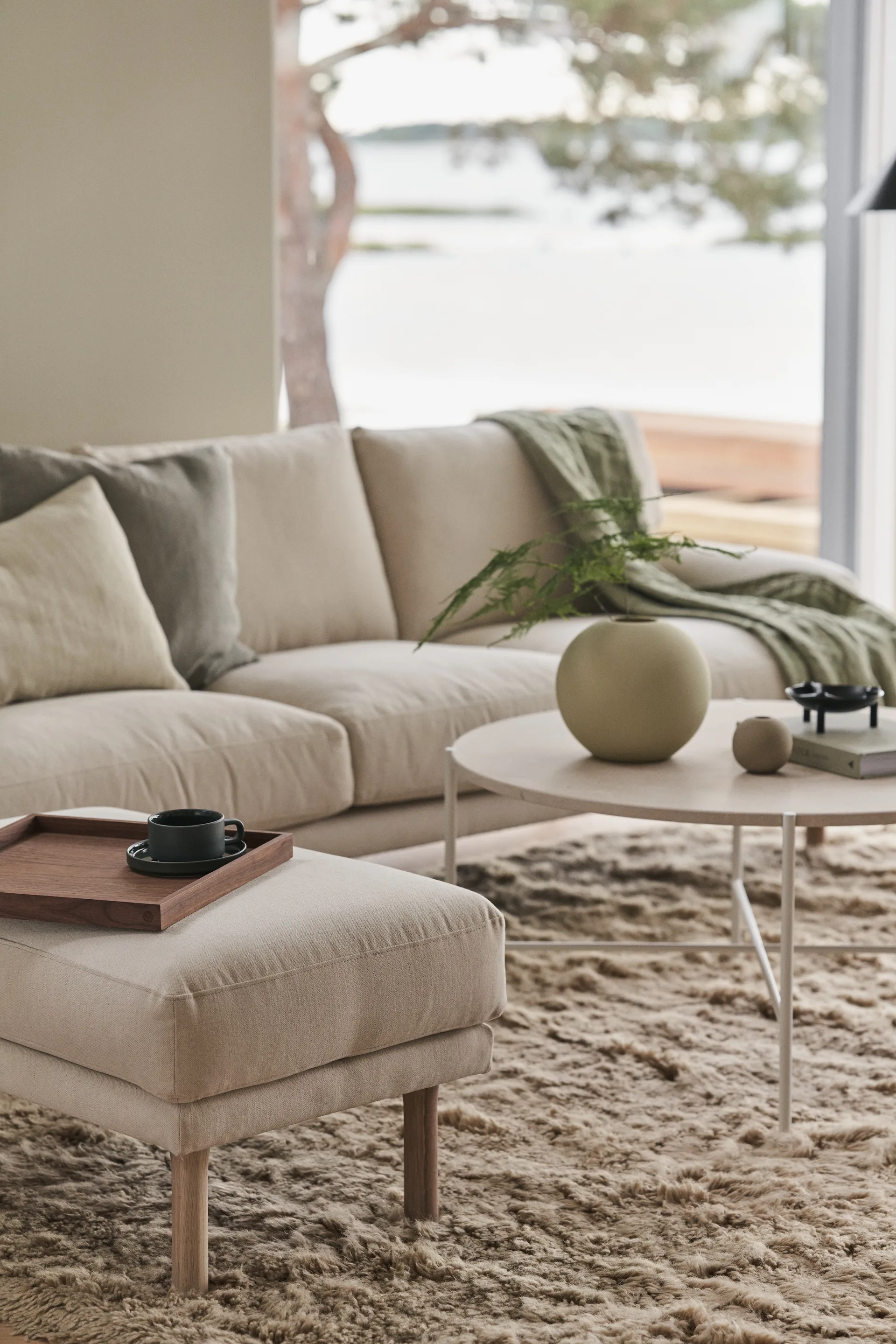 Lidnäs fodskammel, Caleido beige 1898