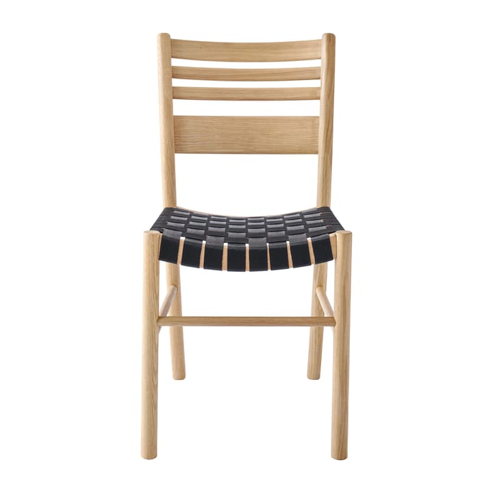 Lillö stol med fletsæde - Hvidpigmenteret eg - 1898