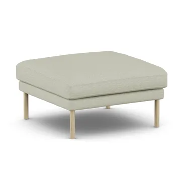 Linnevik fodskammel - Luiza Beige 3981-hvidolieret eg, uden skørt - 1898
