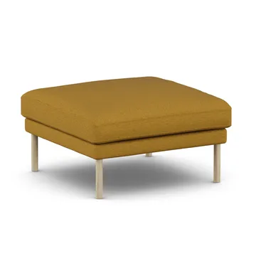 Linnevik fodskammel - Luiza Mustard 3972-hvidolieret eg, uden skørt - 1898
