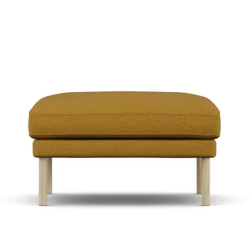 Linnevik fodskammel - Luiza Mustard 3972-hvidolieret eg - 1898