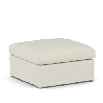 Linnevik fodskammel - Oslo Nature 1540-hvidolieret eg, med skørt - 1898