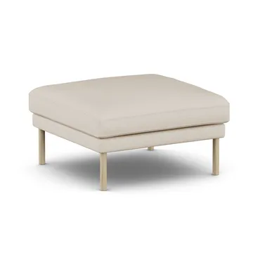 Linnevik fodskammel - Same Beige 6670-hvidolieret eg, uden skørt - 1898