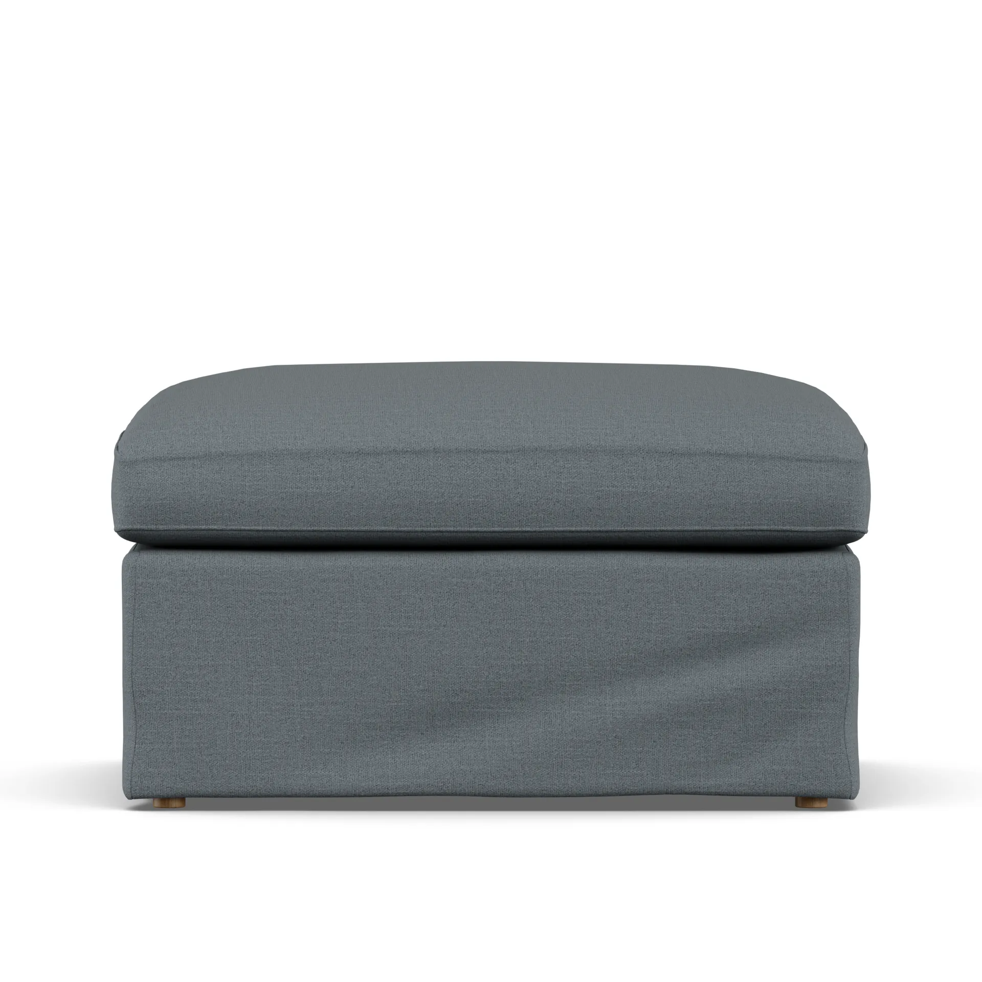 Linnevik fodskammel, Same Blue 6678-hvidolieret eg, med skørt 1898