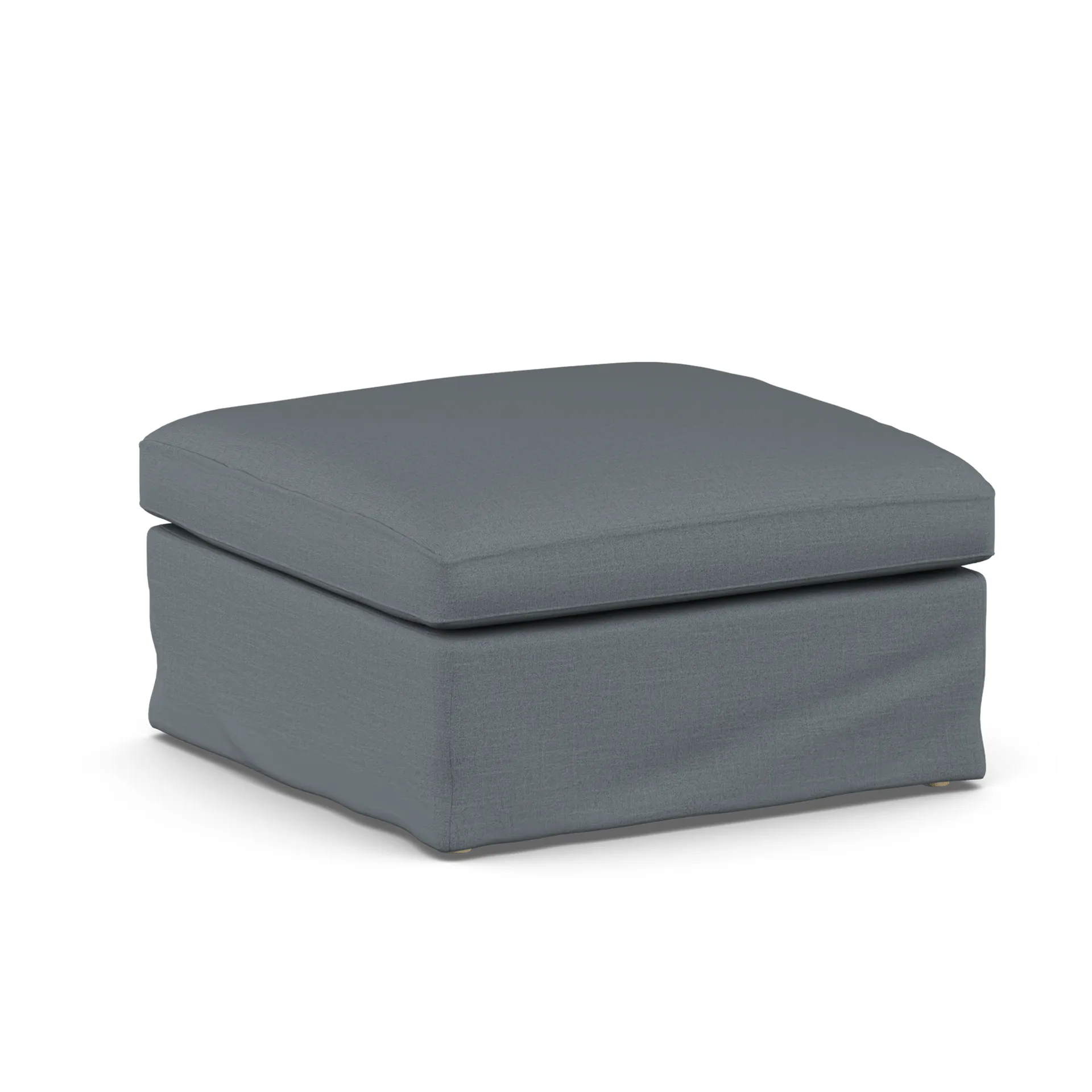Linnevik fodskammel, Same Blue 6678-hvidolieret eg, med skørt 1898