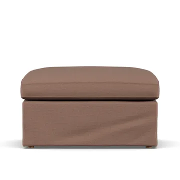 Linnevik fodskammel - Same Rust 6675-hvidolieret eg, med skørt - 1898