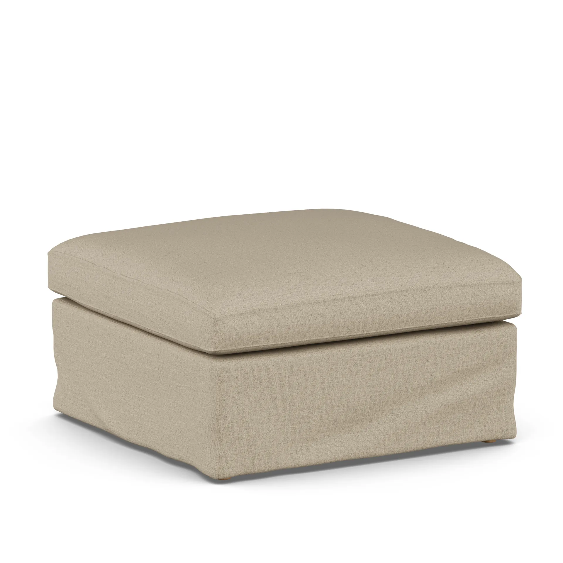 Linnevik fodskammel, Same Sand 6672-hvidolieret eg, med skørt 1898