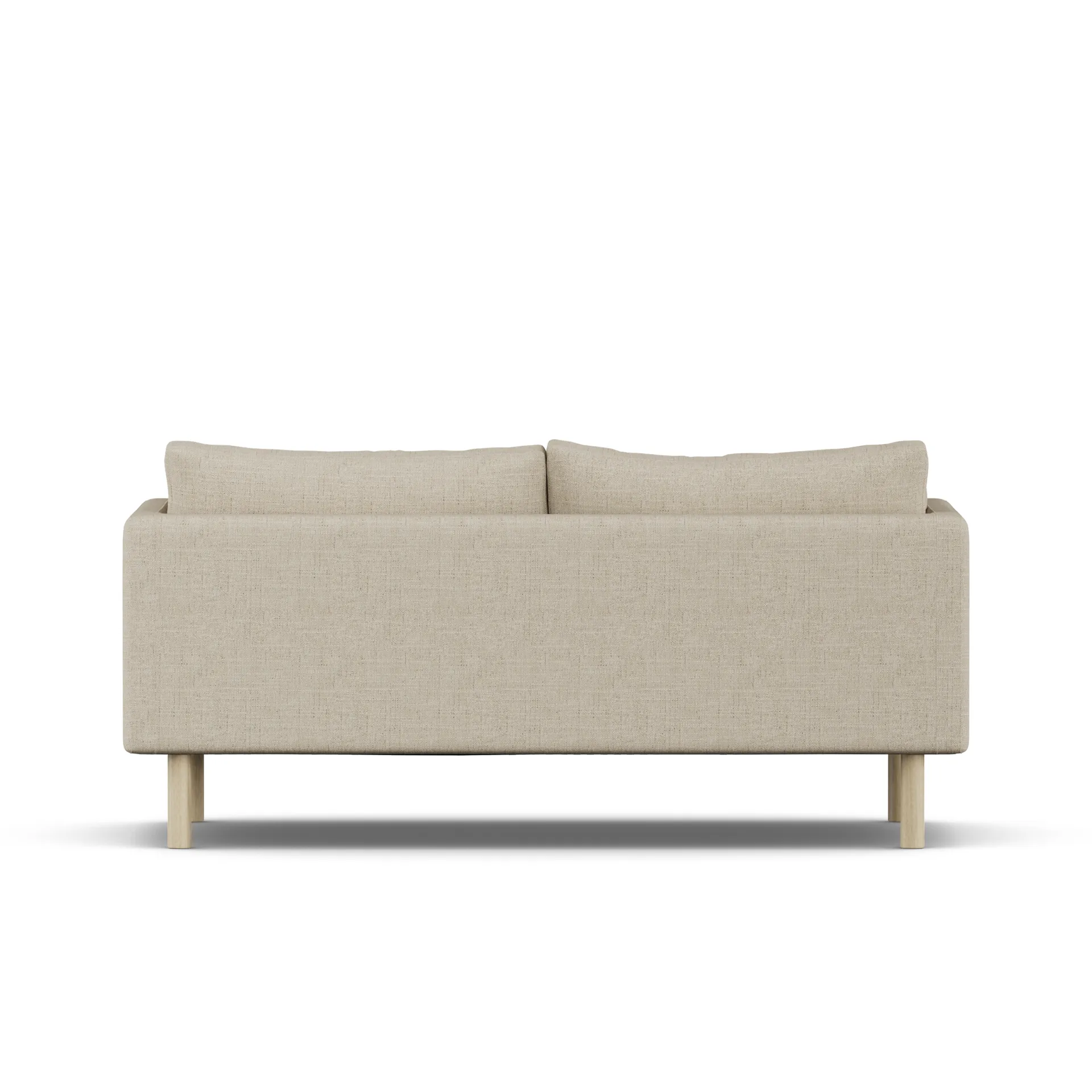 Linnevik sofa, Bern Beige 0341-hvidolieret eg, 2-pers. 1898