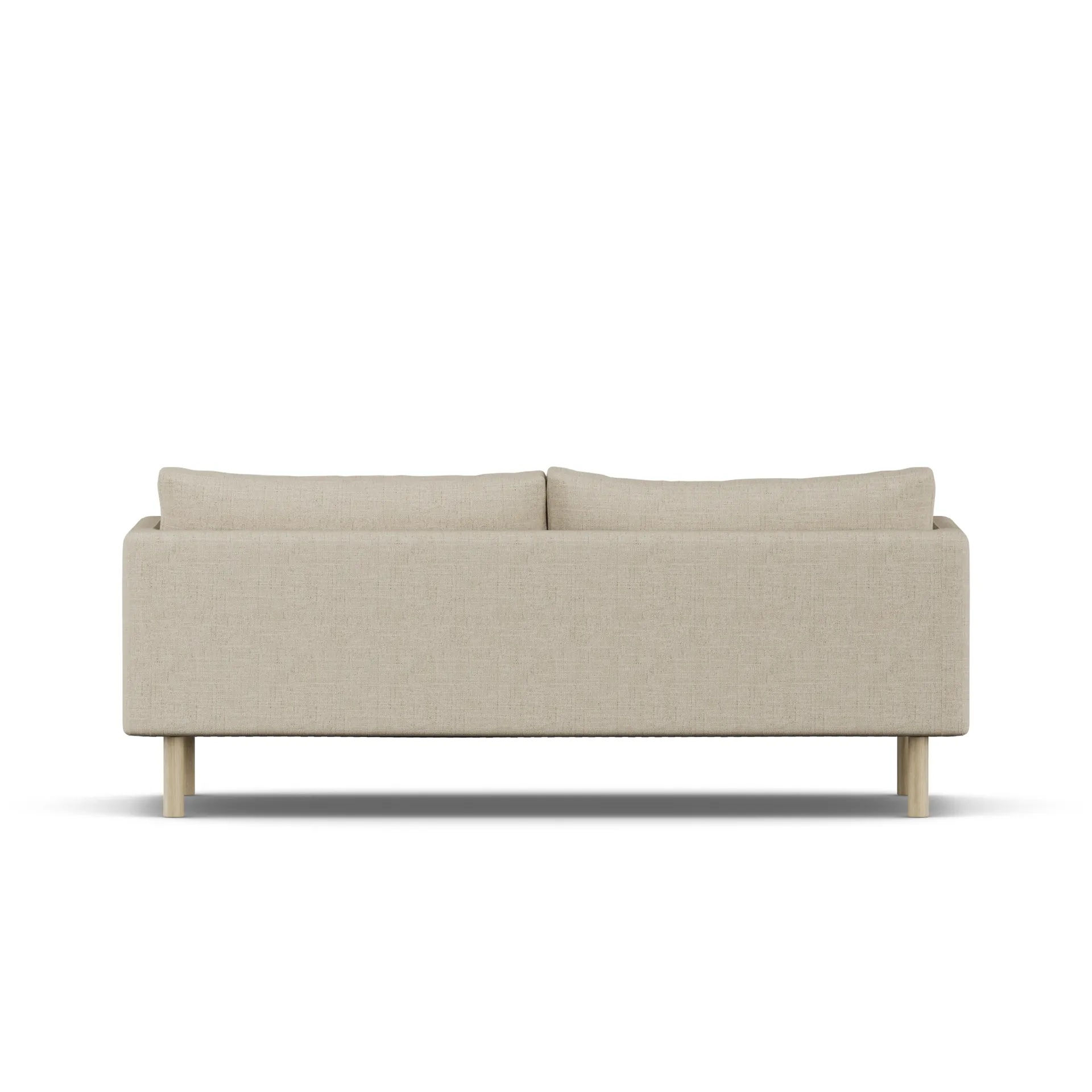Linnevik sofa, Bern Beige 0341-hvidolieret eg, 3-pers. 1898