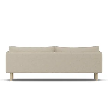 Linnevik sofa - Bern Beige 0341-hvidolieret eg, 4-pers. - 1898