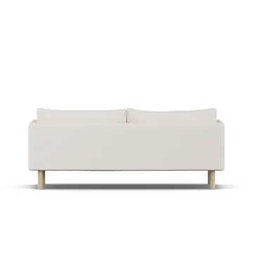 Linnevik sofa - Caleido Beige 9600-hvidolieret eg, 3-pers. - 1898