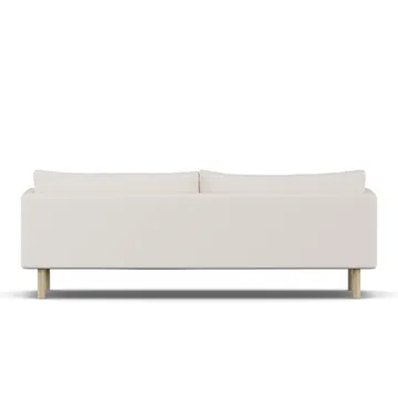 Linnevik sofa - Caleido Beige 9600-hvidolieret eg, 4-pers. - 1898