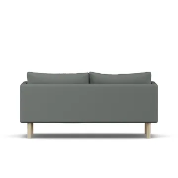 Linnevik sofa - Caleido Grey 1240-hvidolieret eg, 2-pers. - 1898