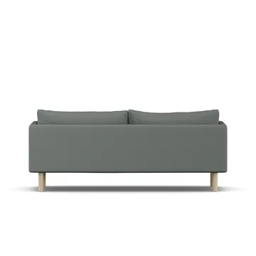 Linnevik sofa - Caleido Grey 1240-hvidolieret eg, 3-pers. - 1898