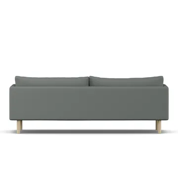 Linnevik sofa - Caleido Grey 1240-hvidolieret eg, 4-pers. - 1898