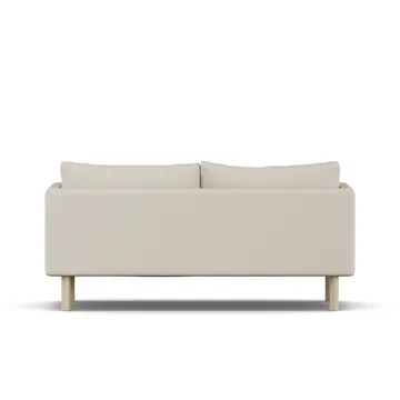 Linnevik sofa - Jump Beige 1956-hvidolieret eg, 2-pers. - 1898