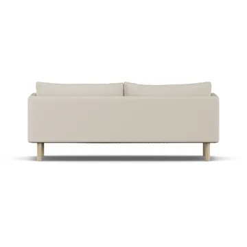 Linnevik sofa - Jump Beige 1956-hvidolieret eg, 3-pers., uden skørt - 1898