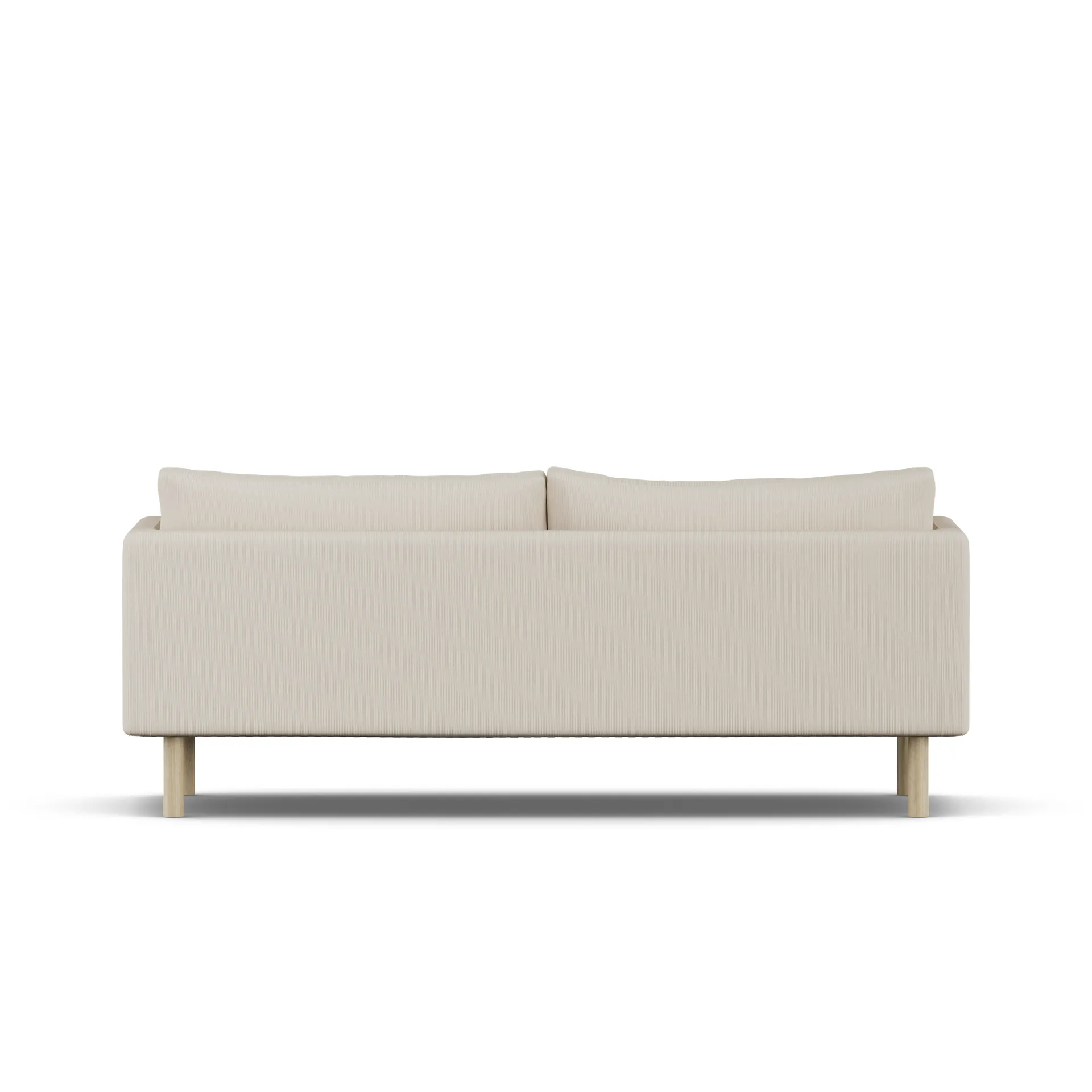 Linnevik sofa, Jump Beige 1956-hvidolieret eg, 3-pers. 1898