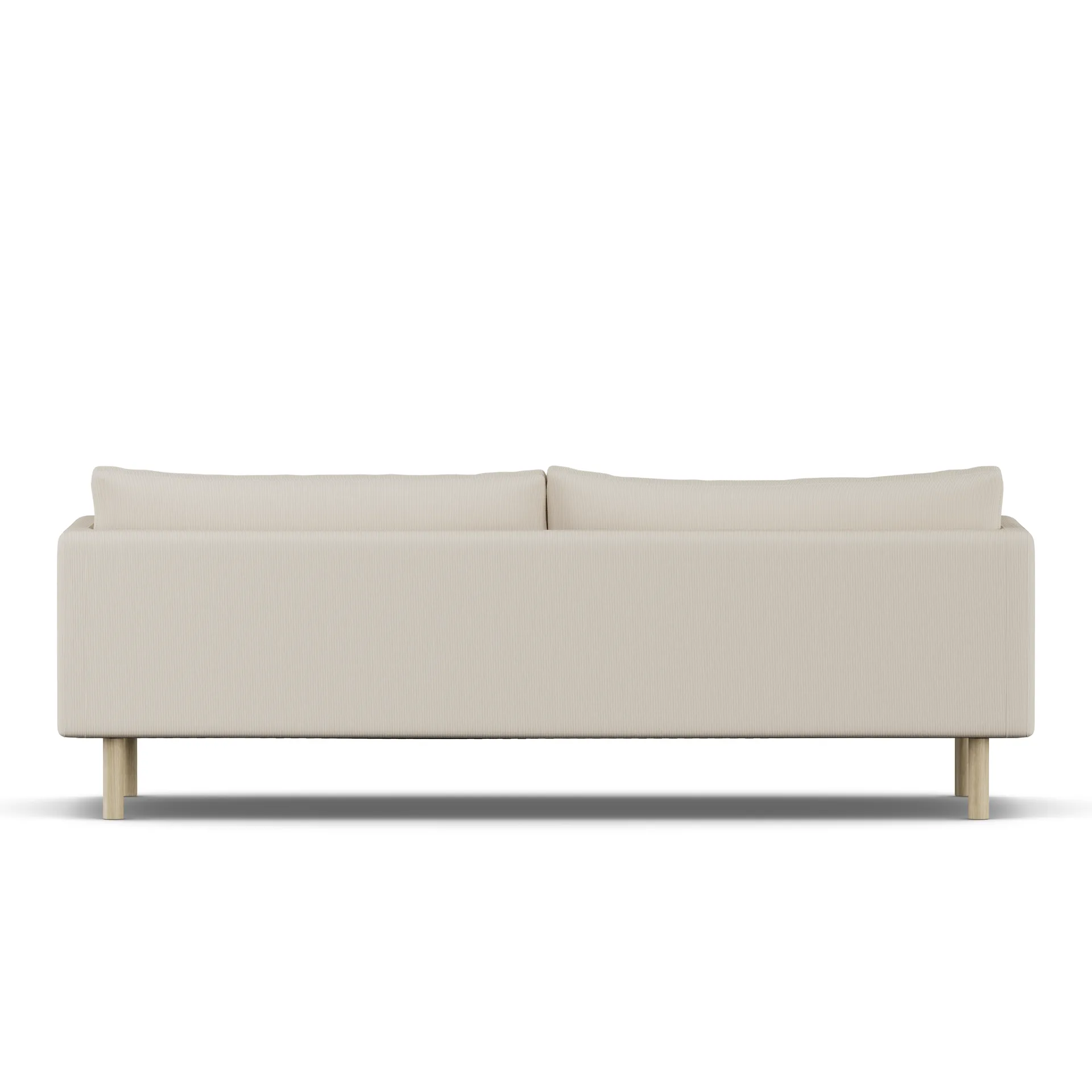 Linnevik sofa, Jump Beige 1956-hvidolieret eg, 4-pers. 1898