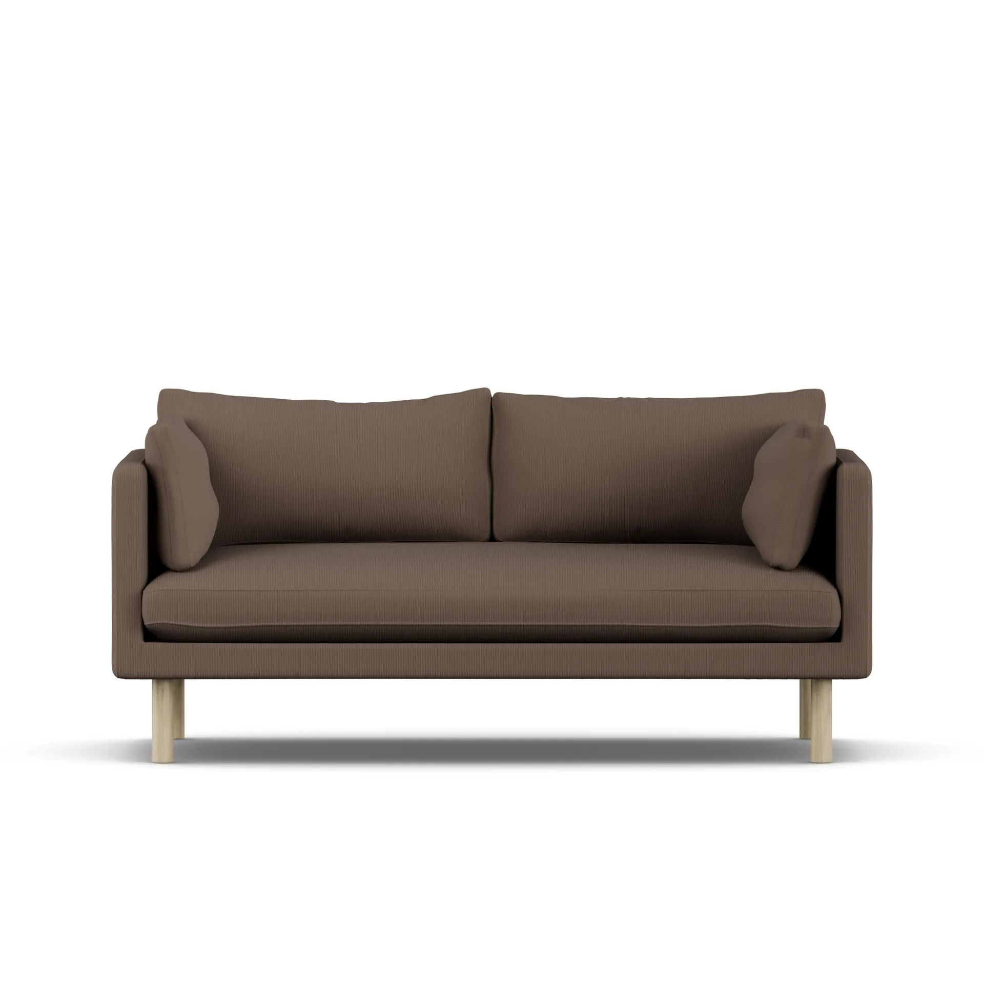 Linnevik sofa, Jump Brown 1955 1955-hvidolieret eg, 2-pers. 1898