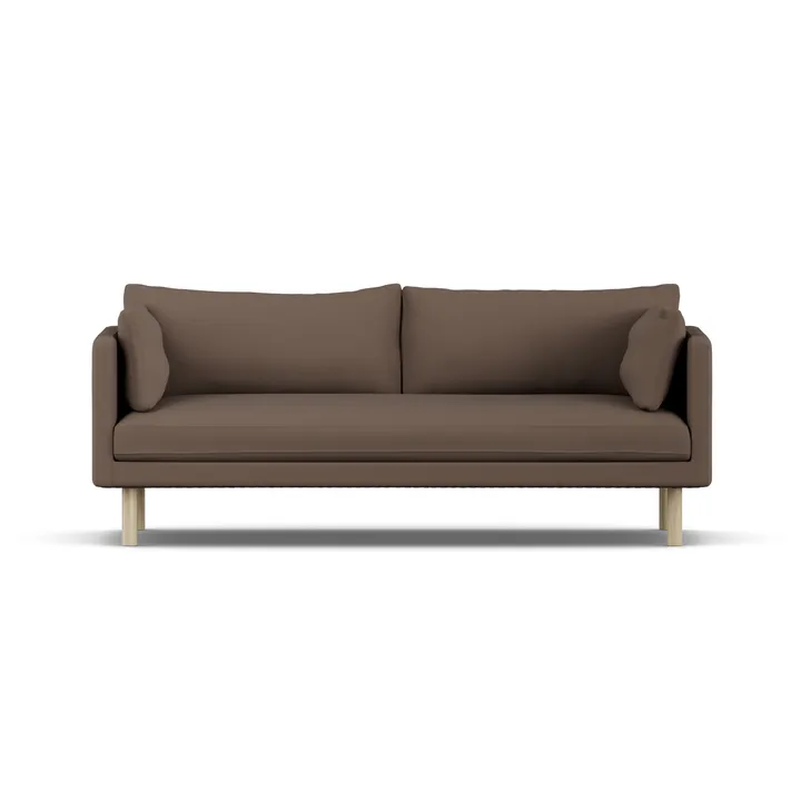 Linnevik sofa - Jump Brown 1955 1955-hvidolieret eg, 3-pers. - 1898