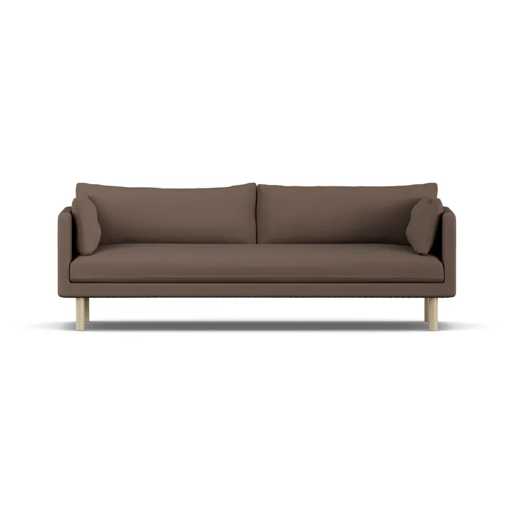 Linnevik sofa - Jump Brown 1955 1955-hvidolieret eg, 4-pers. - 1898