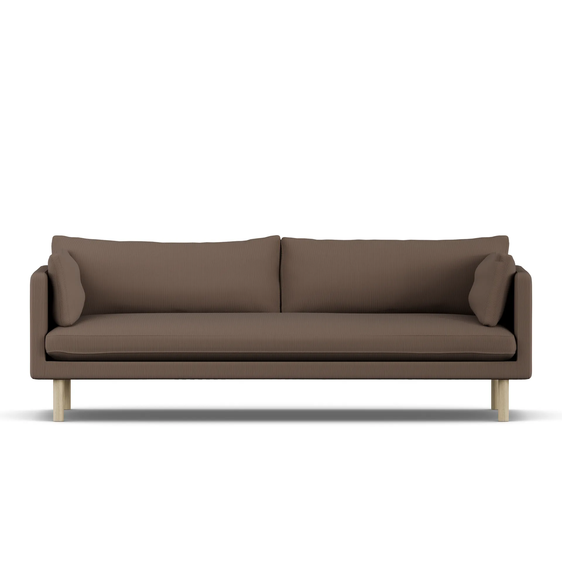 Linnevik sofa, Jump Brown 1955 1955-hvidolieret eg, 4-pers. 1898