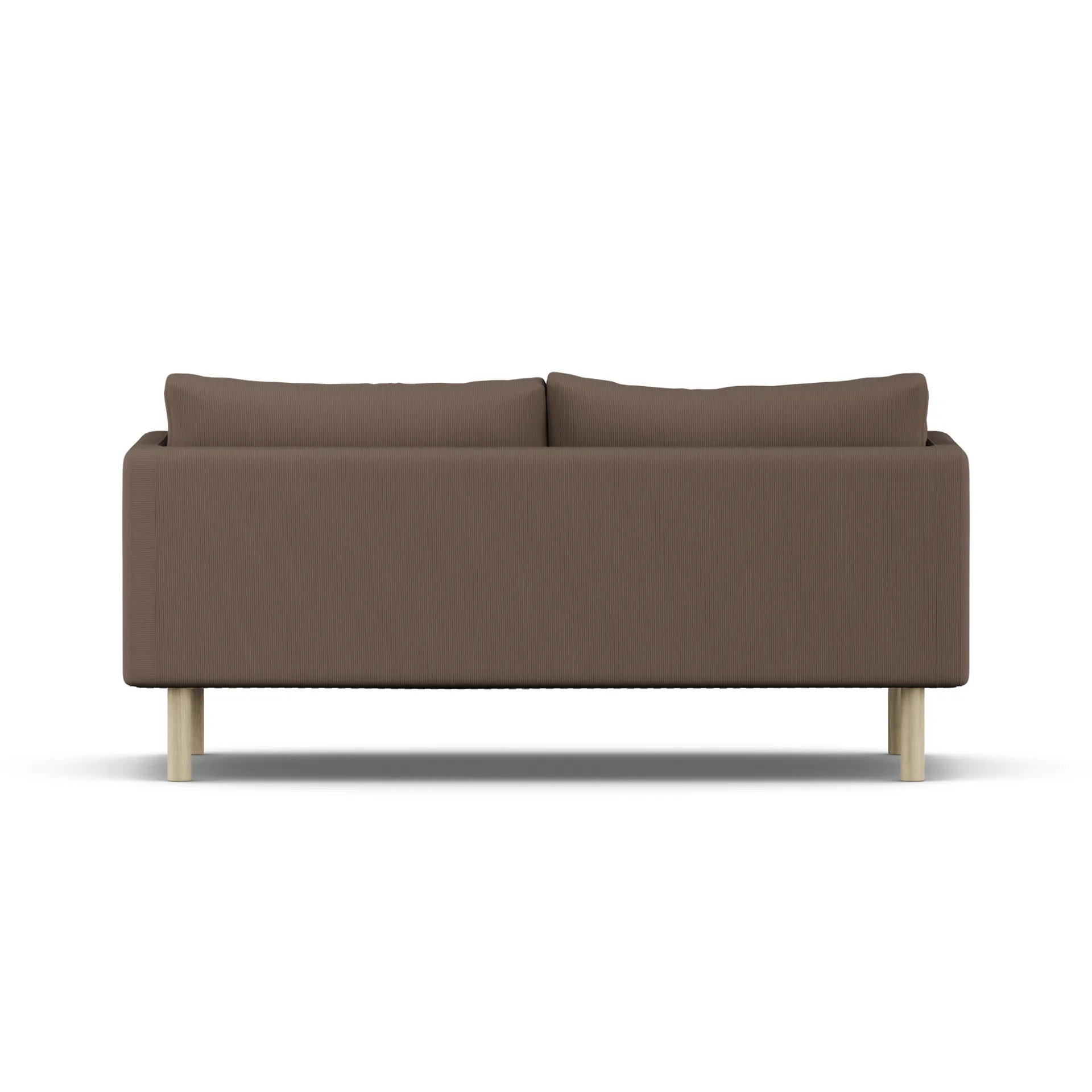 Linnevik sofa, Jump Brown 1955-hvidolieret eg, 2-pers., uden skørt 1898
