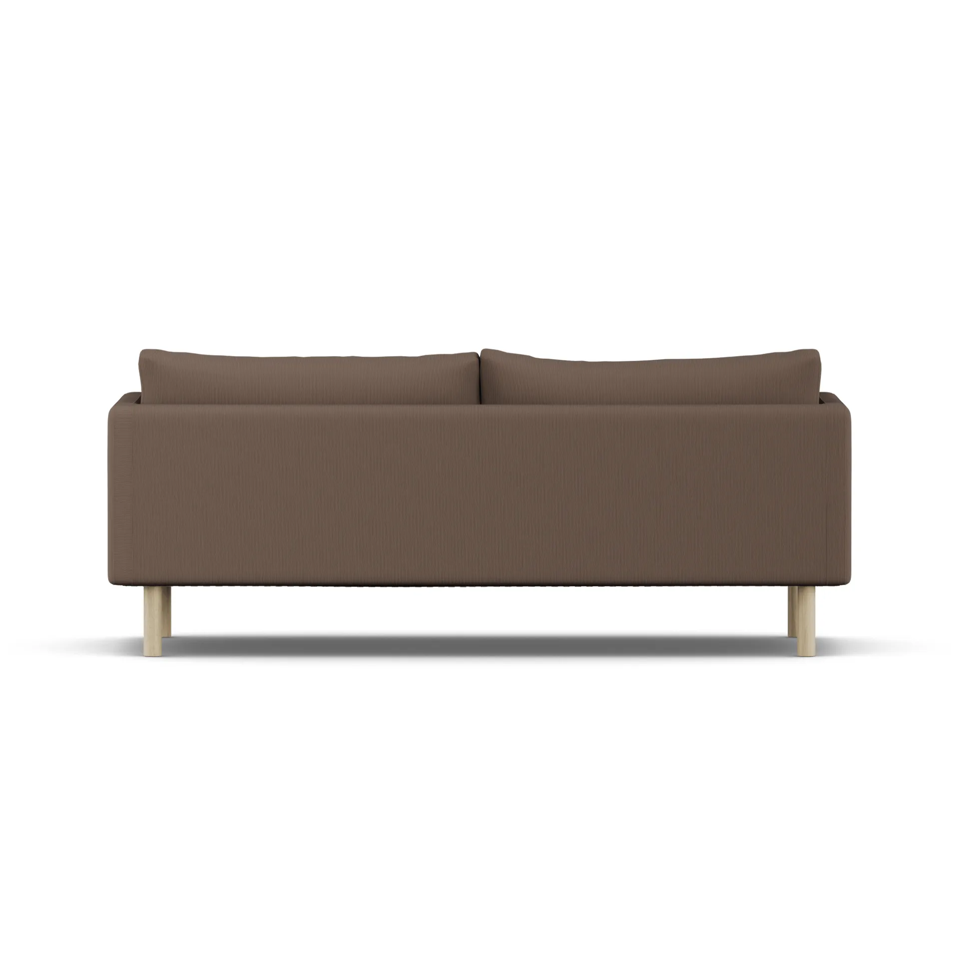 Linnevik sofa, Jump Brown 1955-hvidolieret eg, 3-pers., uden skørt 1898