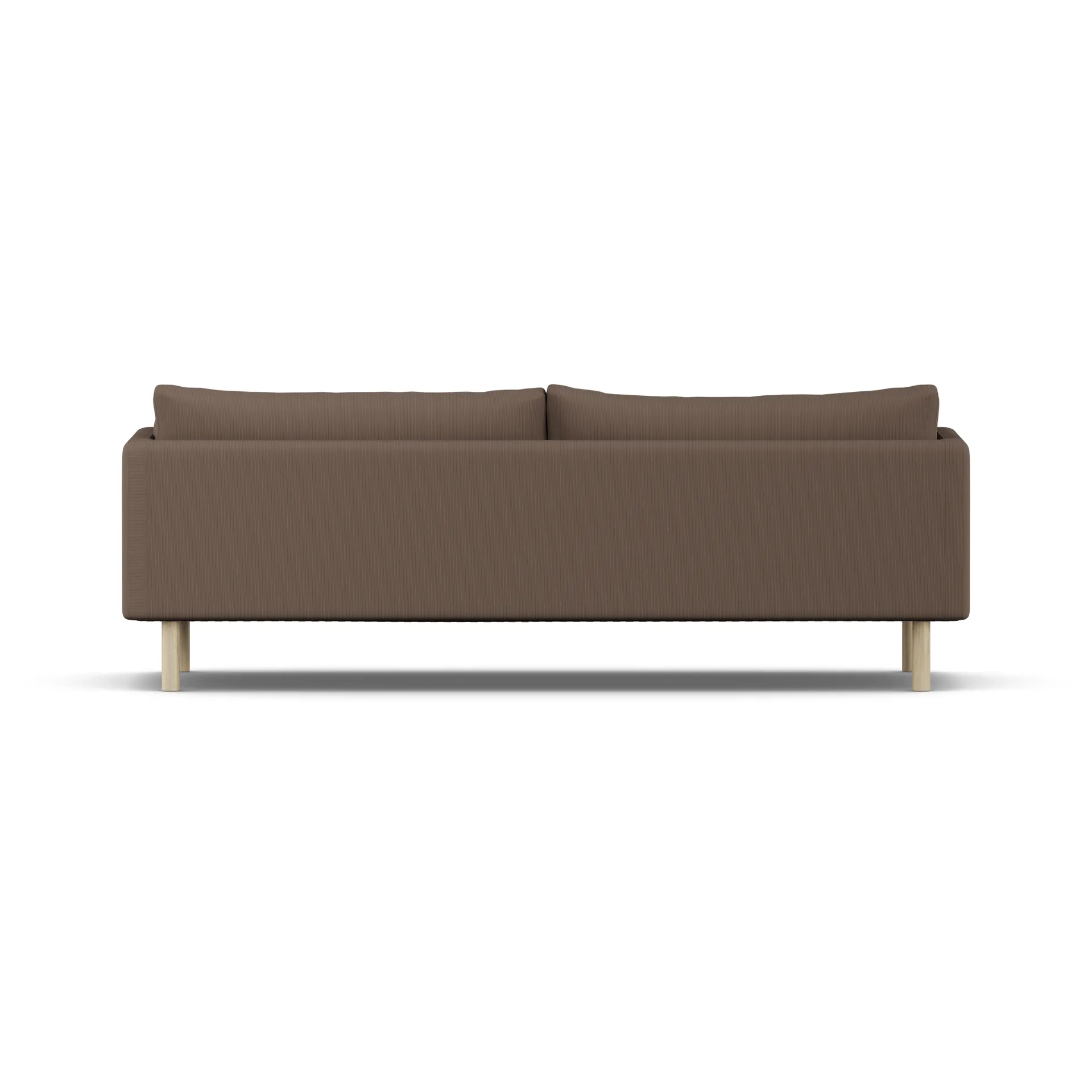 Linnevik sofa, Jump Brown 1955-hvidolieret eg, 4-pers., uden skørt 1898
