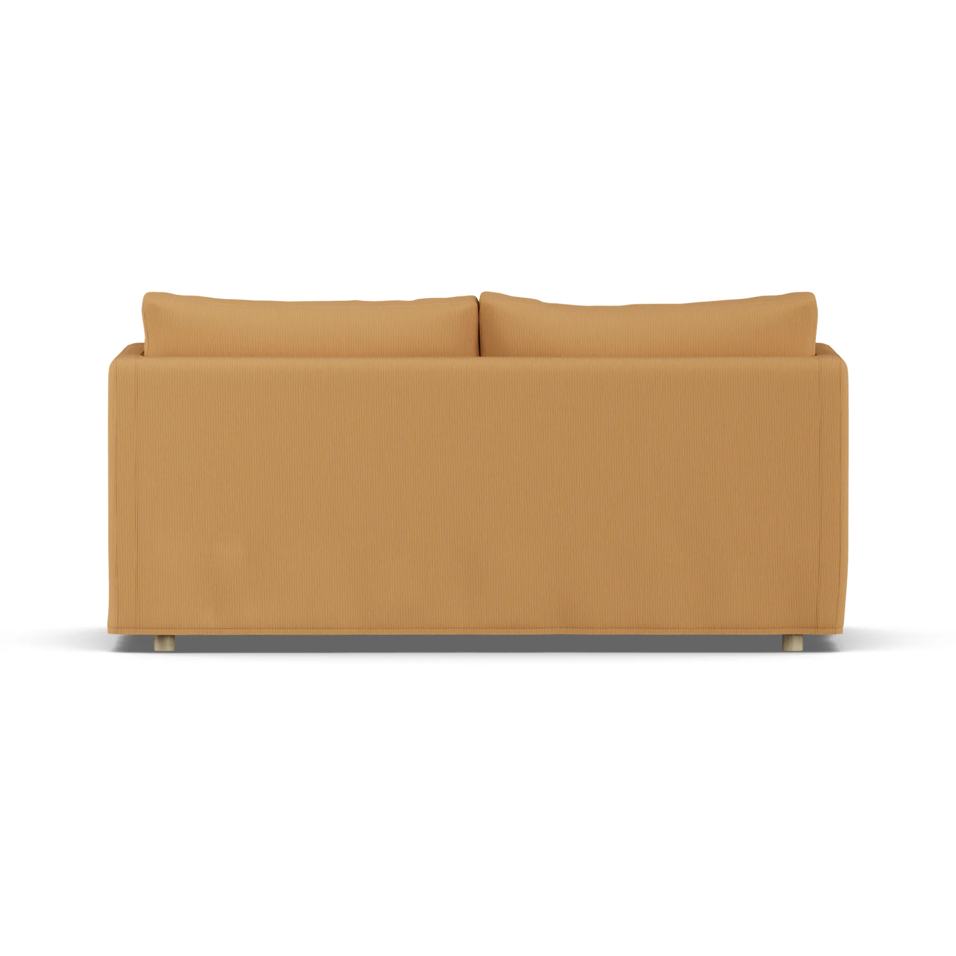 Linnevik sofa, Jump Honey 1959-hvidolieret eg, 2-pers., med skørt 1898