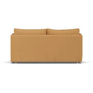 Linnevik sofa - Jump Honey 1959-hvidolieret eg, 2-pers., med skørt - 1898